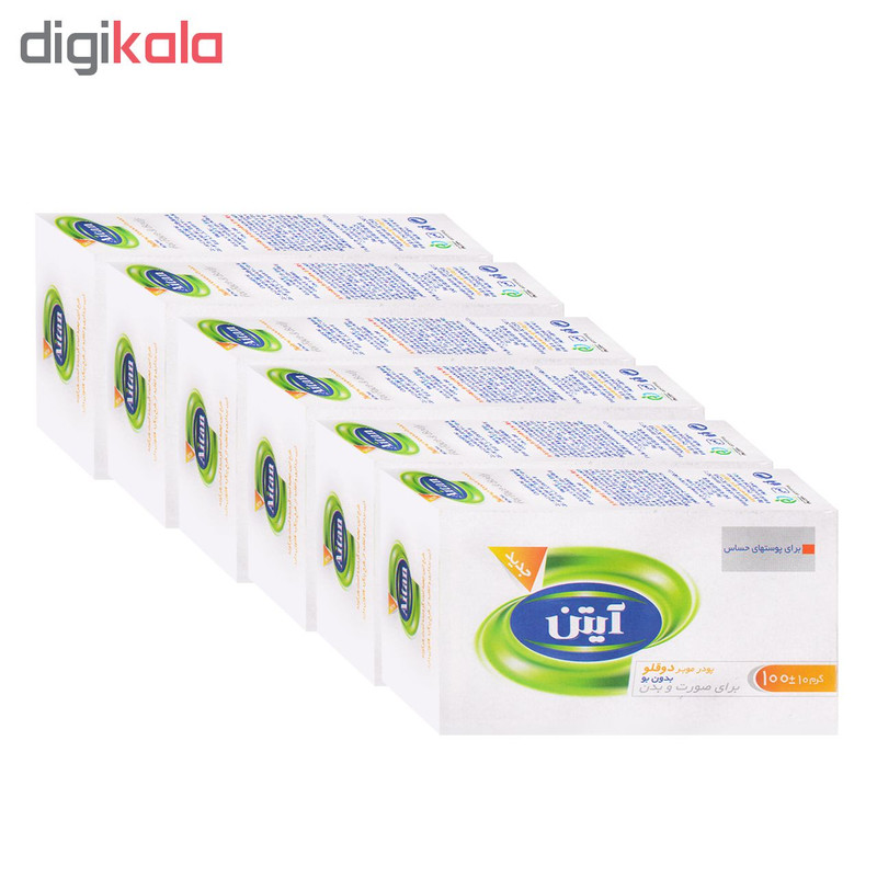 پودر موبر آیتن مدل 14300 وزن 100 گرم بسته 6 عددی