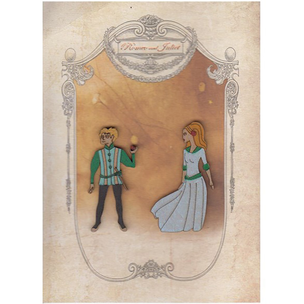 کارت پستال Karen Design طرح رومئو و ژولیت شماره 147B