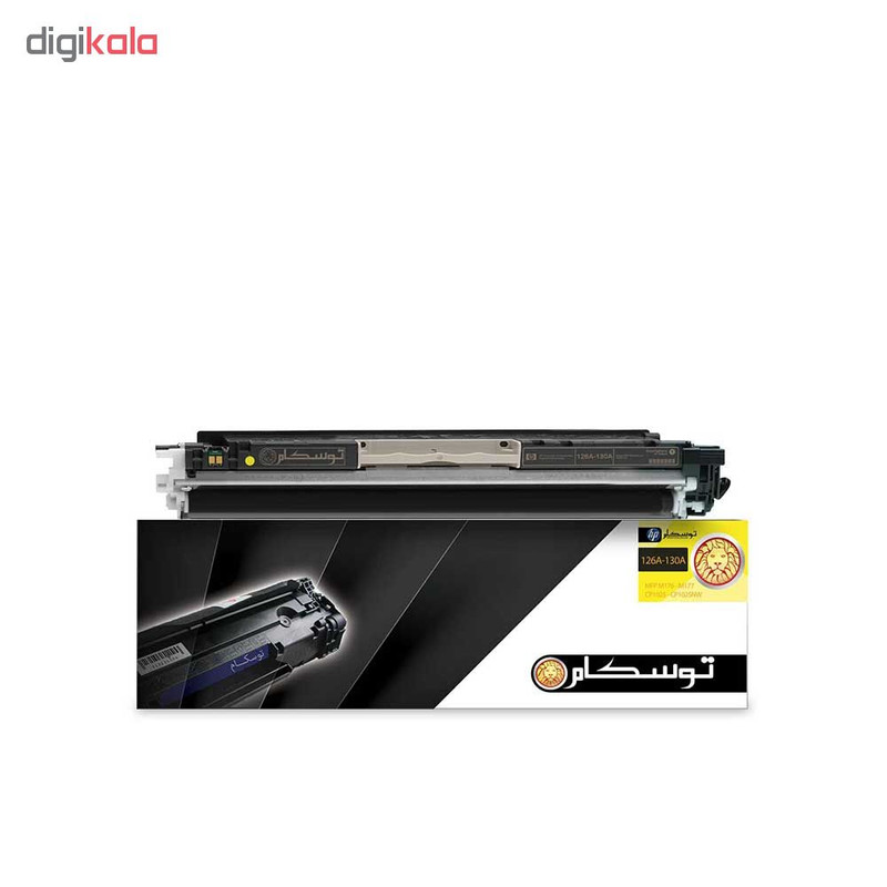 تونر زرد توسکام مدل Hp 126A