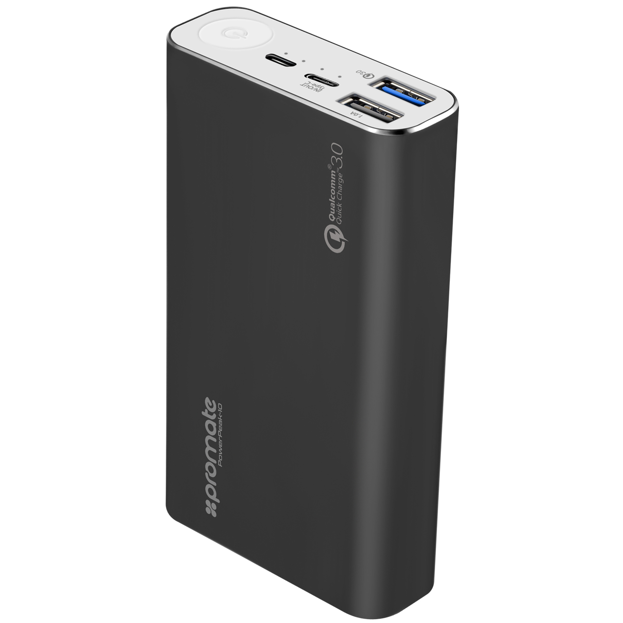شارژر همراه پرومیت مدل PowerPeak-10 ظرفیت 10000 میلی آمپر ساعت