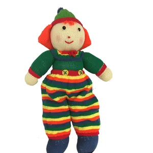 عروسک بافتنی مدل دلقک