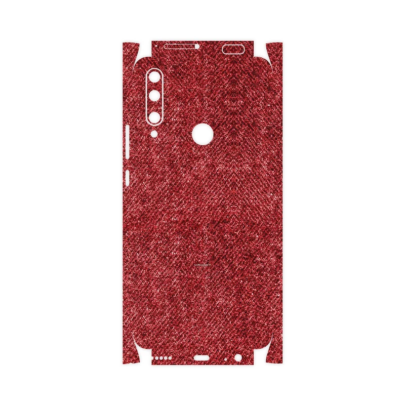 برچسب پوششی ماهوت مدل Fabric Texture 4-FullSkin مناسب برای گوشی موبایل آنر 9X