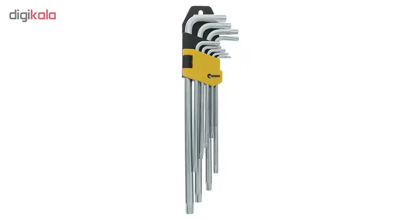 مجموعه 9 عددی آچار ستاره ای رینو مدل RPT-4135