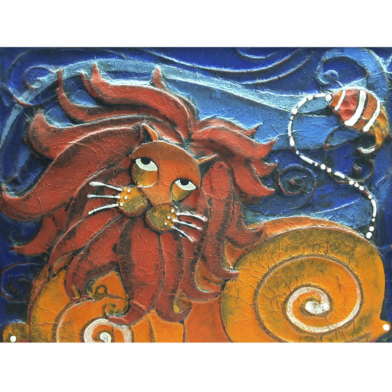 تابلو برجسته مدل ماه تولد مرداد کد M5D1C8