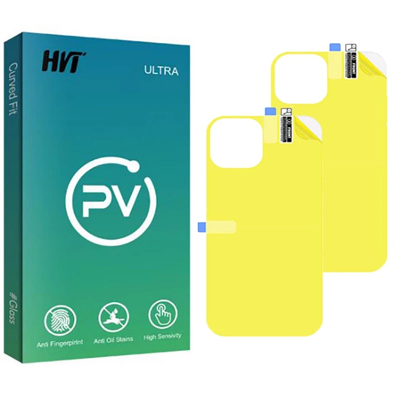   محافظ پشت گوشی نانو اچ وی تی مدل PV مناسب برای گوشی موبایل اپل iPhone 14promax مجموعه 2 عددی