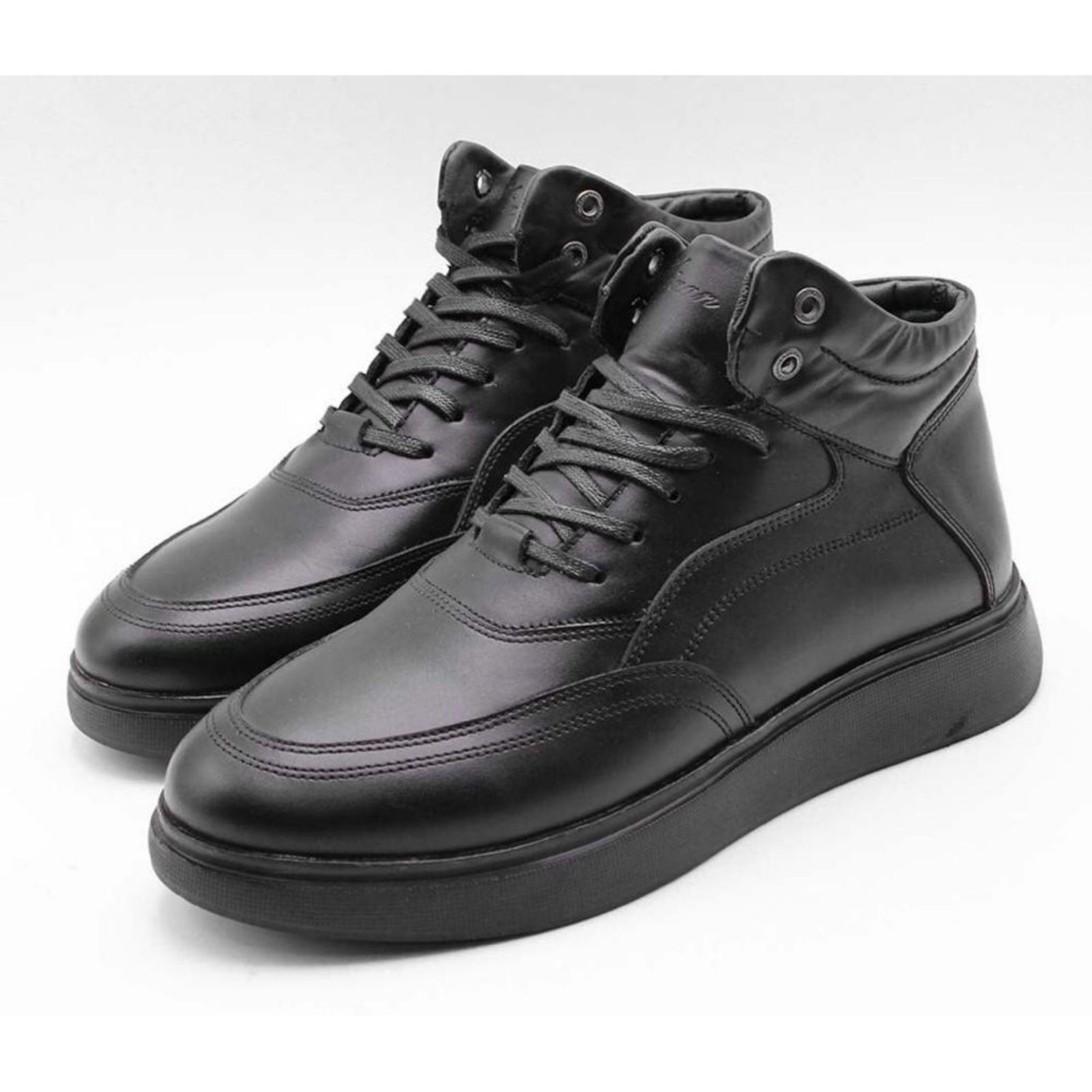 نیم بوت مردانه پاتن چرم آفتاب مدل فوکس - - 3