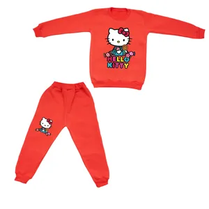 ست سویشرت و شلوار دخترانه مدل کیتی