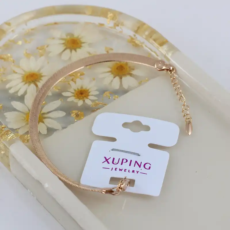 دستبند زنانه ژوپینگ مدل هرینگبون کد V304