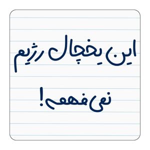 مگنت مدل این یخچال رژیم نمیفهمه کد 002