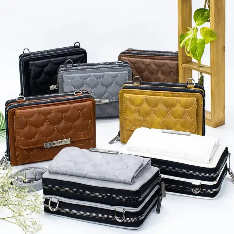 کیف دستی زنانه مدل دو زیپ