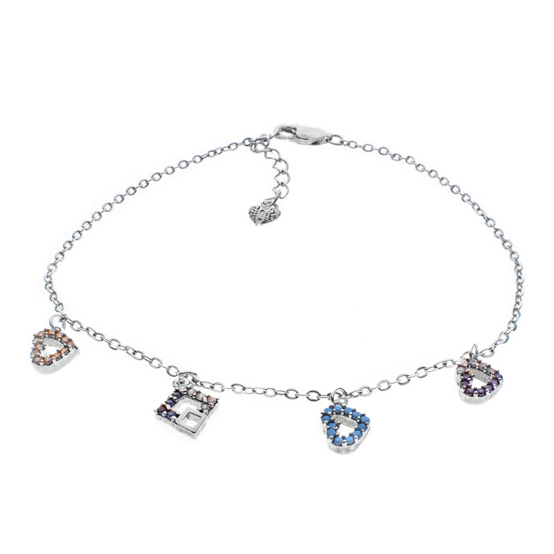 پابند نقره زنانه مدل PB1001