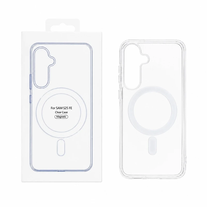 کاور برلیا مدل CLEAR MAGSAFE مناسب برای گوشی موبایل سامسونگ Galaxy S25 FE