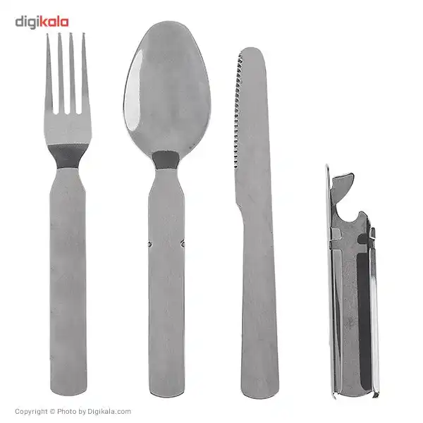 مجموعه قاشق و چنگال سفری غلاف دار
