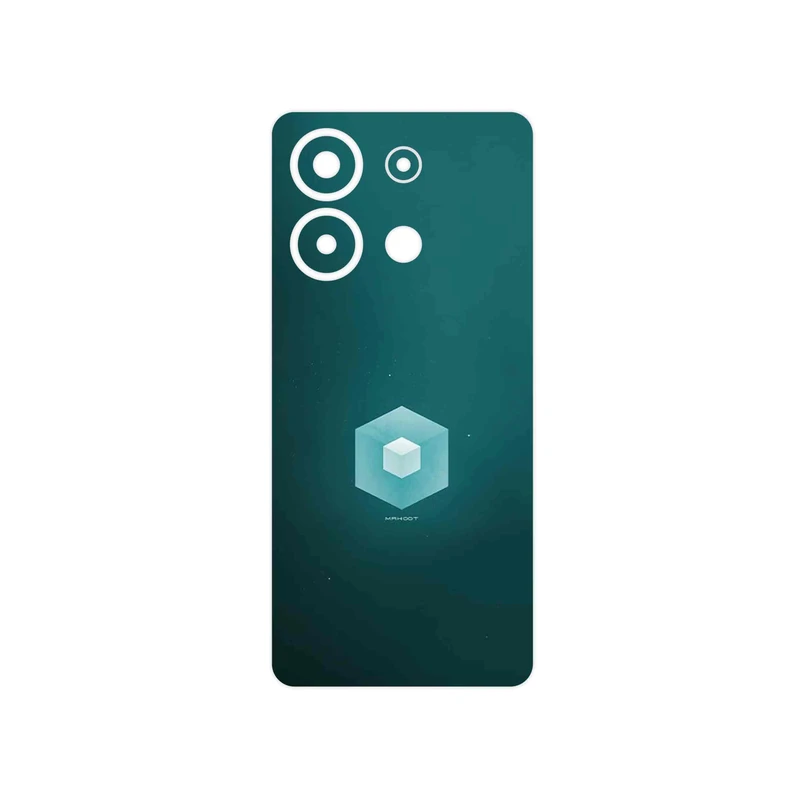 برچسب پوششی ماهوت مدل Minimal Cube icon مناسب برای گوشی موبایل شیائومی Redmi Note 13 4G