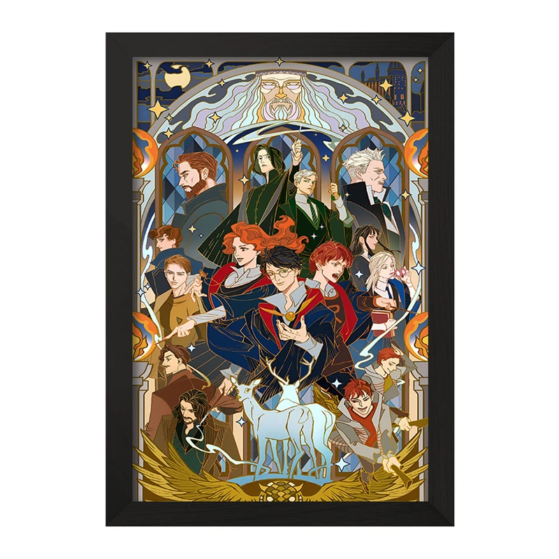 تابلو خندالو مدل هری پاتر (Harry Potter) کد F10006