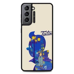 AKAM AMC-WSGS21-TINTIN-25 Cover For Samsung Galaxy S21