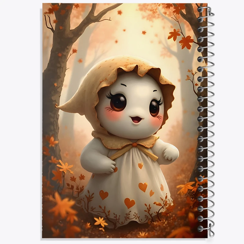 دفتر ژورنال نویسی 50 برگ خندالو مدل نقطه ای طرح روح کد F6692