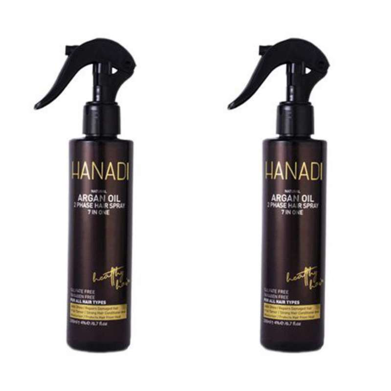 اسپری دو فاز مو هانادی مدل آرگان حجم 200 میلی لیتر مجموعه 2 عددی