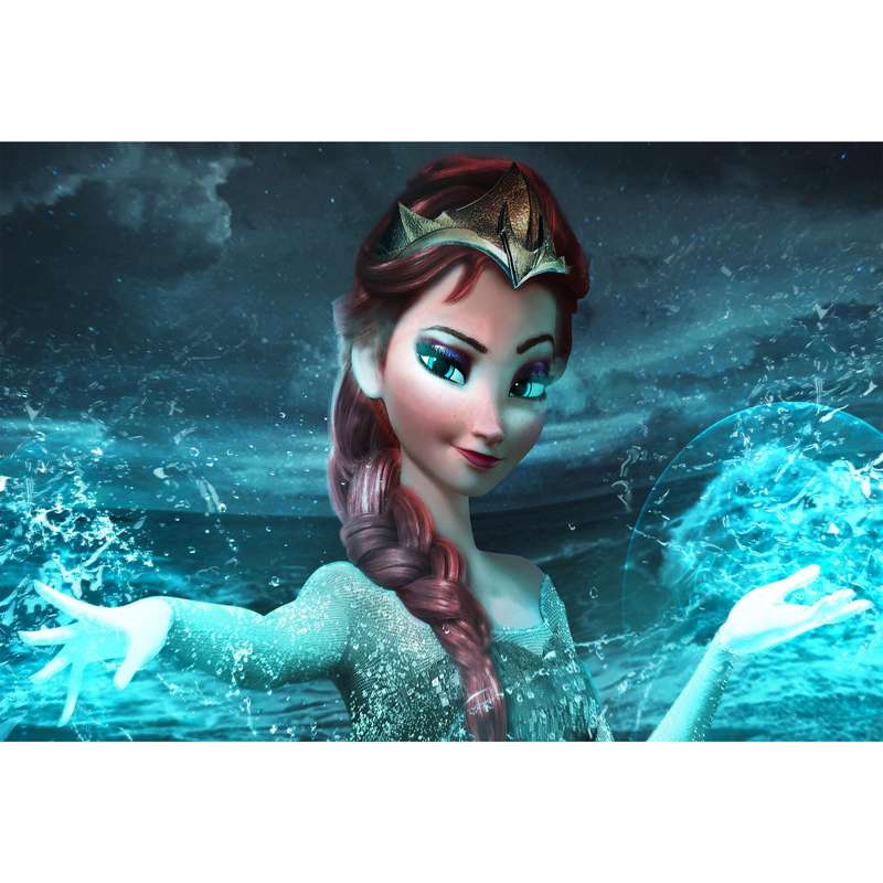 تابلو شاسی کودک مدل فروزن کد T5650