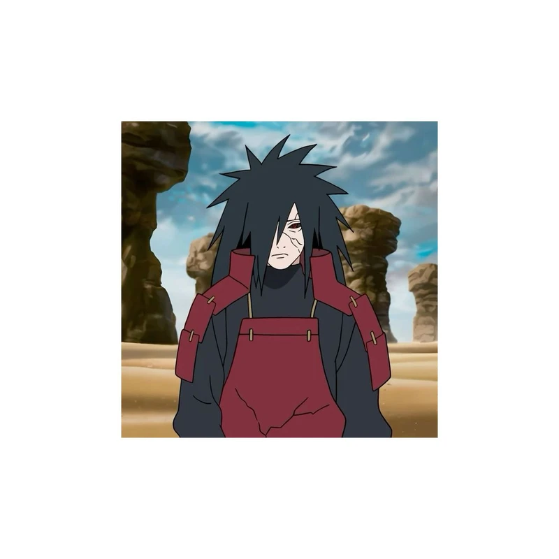 استیکر لپ تاپ و موبایل مدل انیمه طرح ناروتو مادارا اوچیها Naruto Madara Uchiha کد 6063