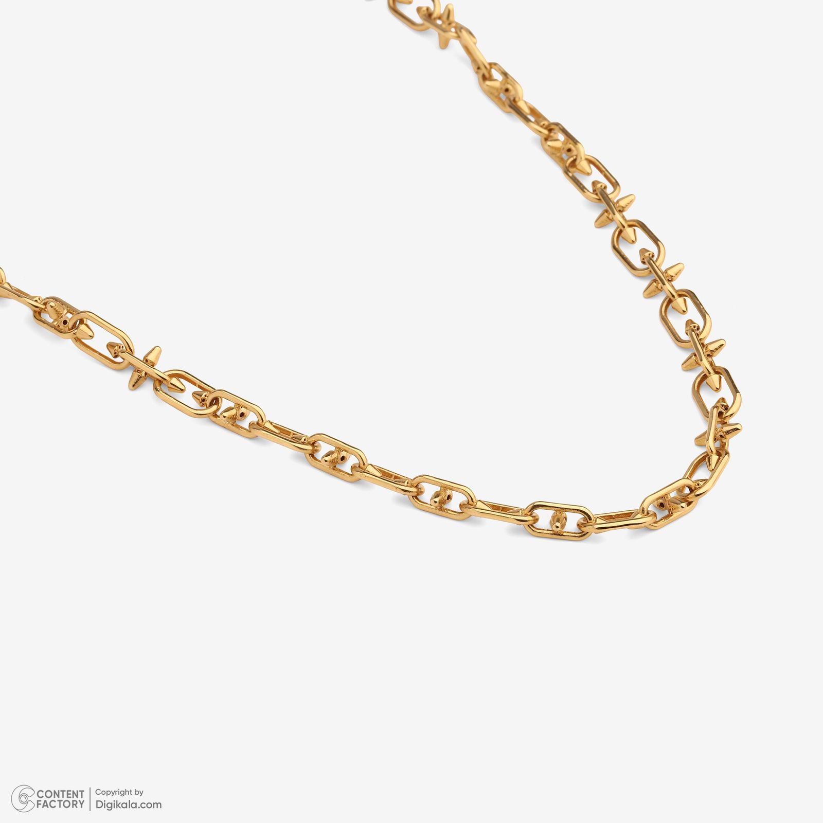 گردنبند طلا 18 عیار زنانه با زنجیر طرح تیفانی تایتان وی گالری مدل NC1456 -  - 9