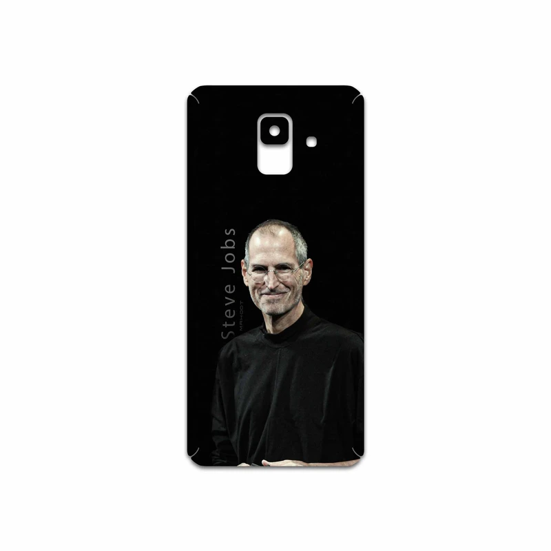 برچسب پوششی ماهوت مدل Steve Jobs مناسب برای گوشی موبایل سامسونگ Galaxy A6 2018