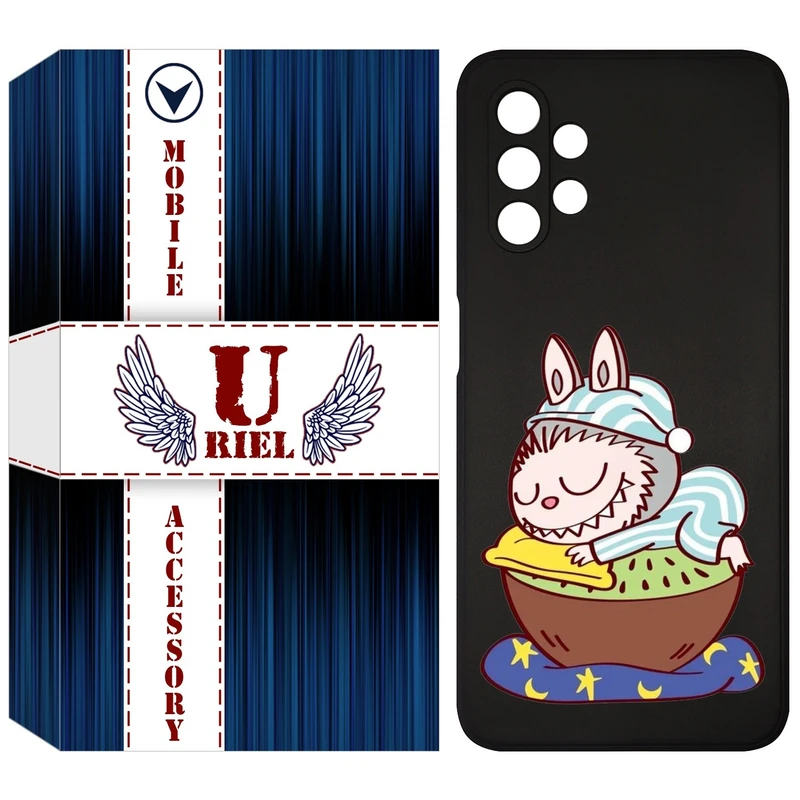 کاور یوریل مدل KSH کد 127 طرح عروسک لبوبو مناسب برای گوشی موبایل سامسونگ Galaxy A13 4G