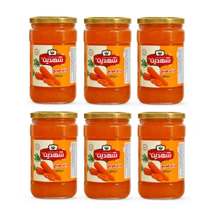 مربا هویچ شهدین - 800 گرم بسته 6 عددی