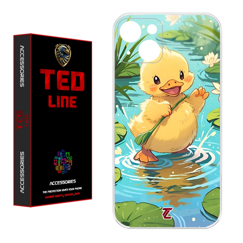 کاور تدلاین طرح اردک کد 1185 مناسب برای گوشی موبایل اپل Iphone 13 / 14