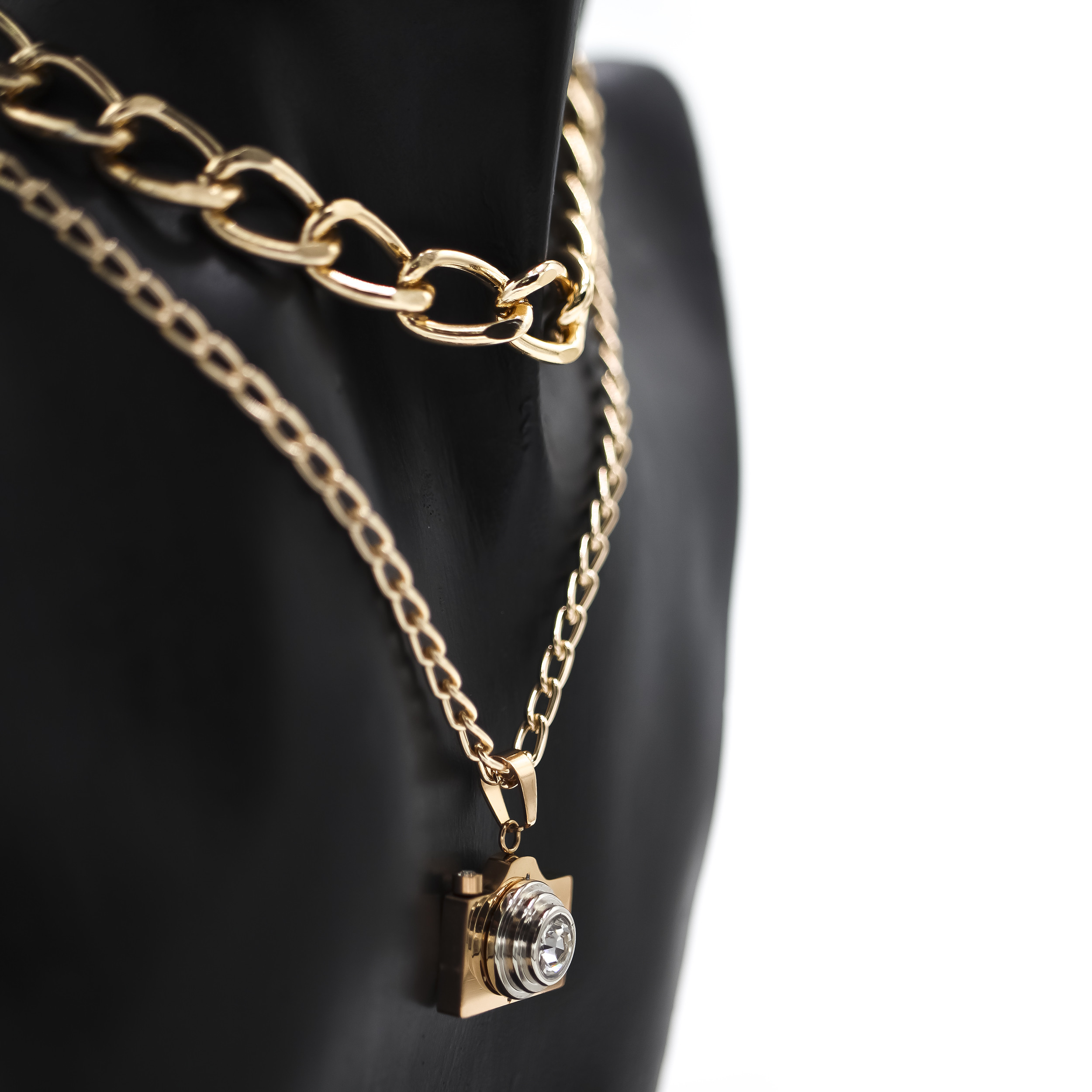 گردنبند دخترانه طرح دوربین