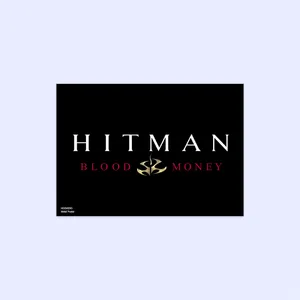 پوستر هومرو مدل فلزی طرح Hitman کد PS563