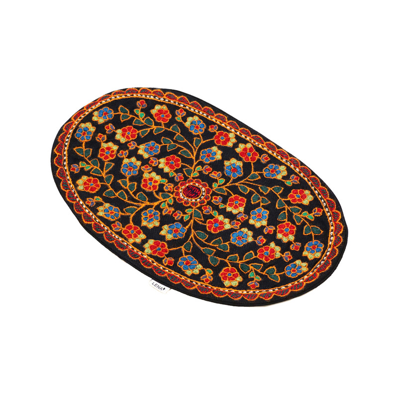رومیزی سوزن دوزی مدل یاسمن کد OTN01