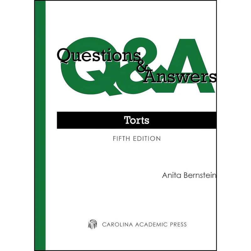کتاب Questions & Answers اثر Anita Bernstein انتشارات Carolina Academic Press