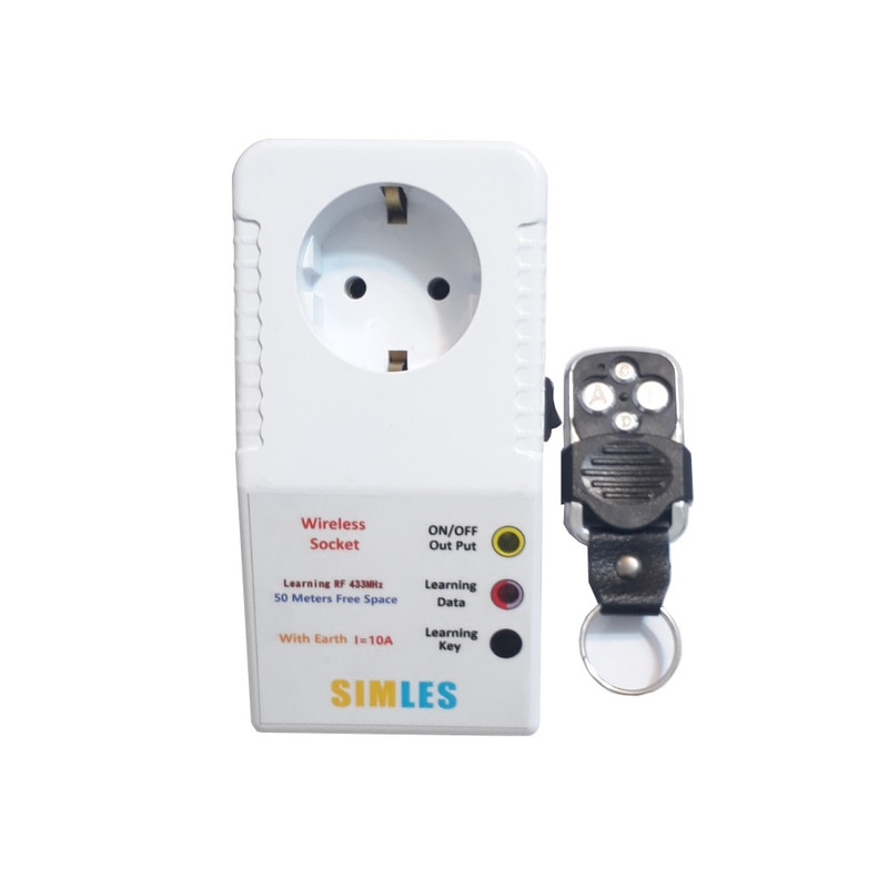 پریز برق ارت دار سیملس مدل PN1480