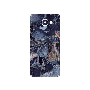 MAHOOT Broken black marble Cover Sticker for Samsung Galaxy A7 2016