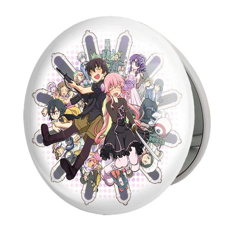 آینه جیبی خندالو طرح انیمه میرای نیکی مدل تاشو کد 32378