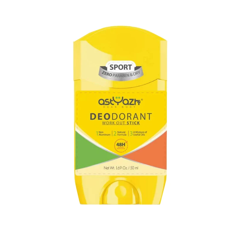 ئودورانت آستیاژا مدل WORKOUT حجم 50 میلی لیتر