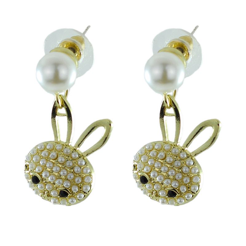 گوشواره زنانه مدل خرگوش کد AAC-202