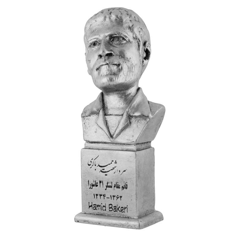 سردیس یادمان مدل سردار شهید حمید باکری کد S135-4