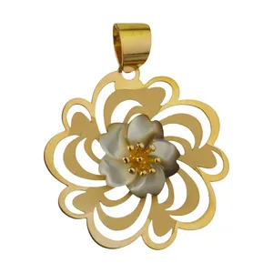 آویز گردنبند طلا 18 عیار زنانه مایا ماهک مدل MM1463