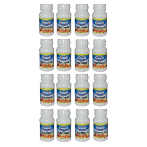 ضدعفونی کننده میوه و سبزیجات فارماسین مدل NKV250 حجم 250 میلی لیتر مجموعه 16 عددی
