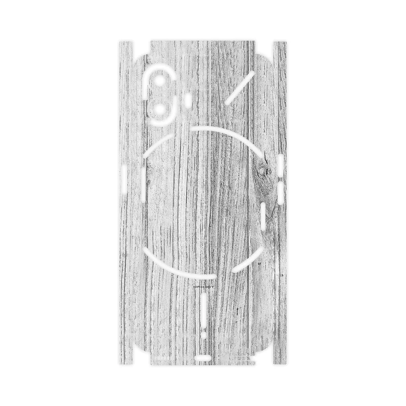 برچسب پوششی ماهوت مدل White_Wood-FullSkin مناسب برای گوشی موبایل ناتینگ Phone 2