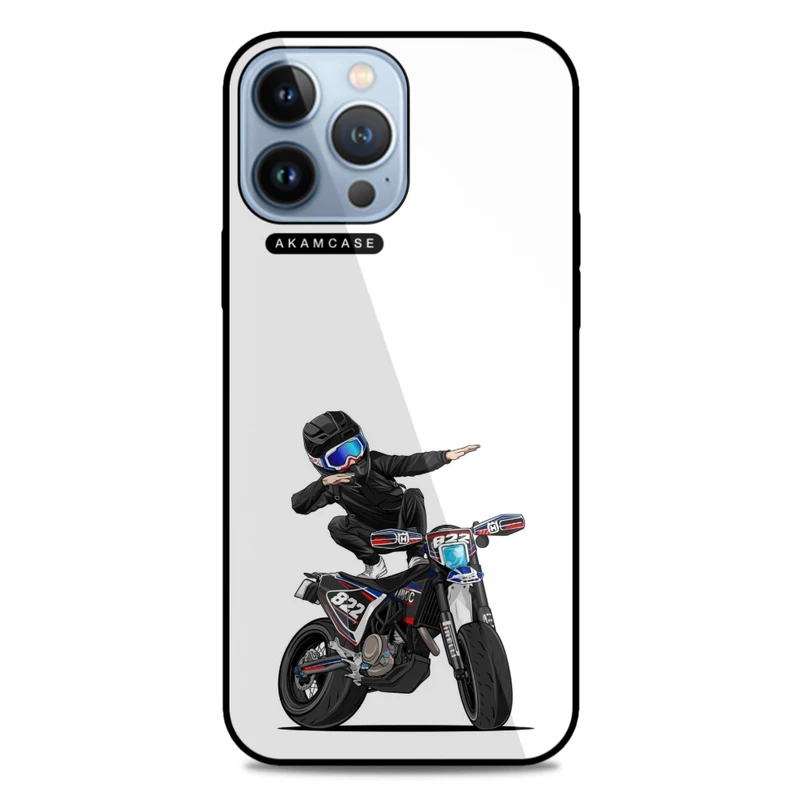 کاور آکام مدل AMC-WA13PROMAX-MOTORCYCLE-13 مناسب برای گوشی موبایل اپل iPhone 13 Pro Max