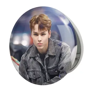 آینه جیبی خندالو طرح ورنون گروه سونتین Seventeen مدل تاشو کد 21515 