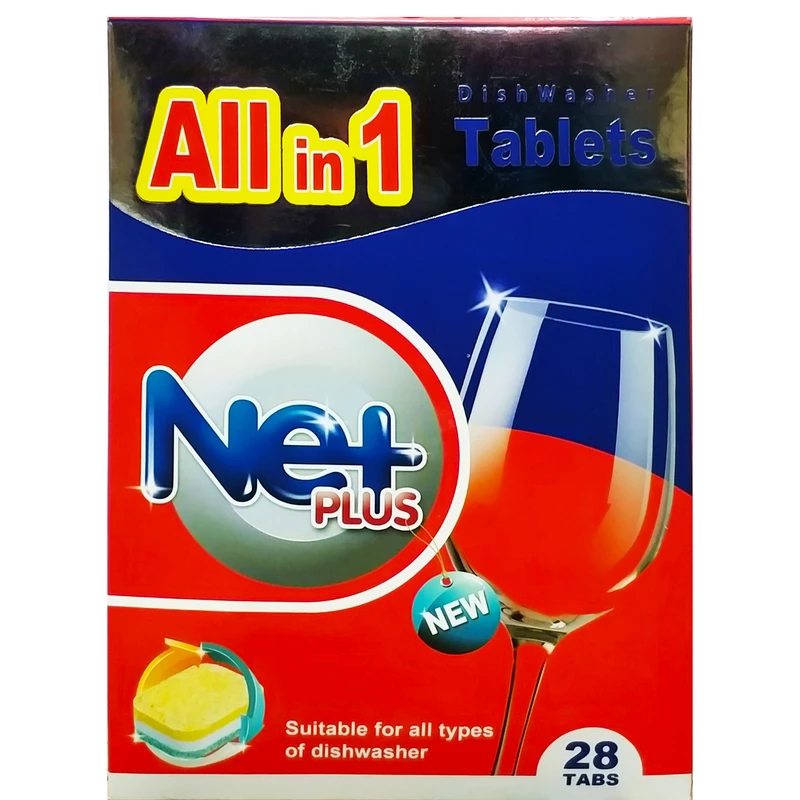  قرص ماشین ظرفشویی نت پلاس مدل 028 بسته 28 عددی 