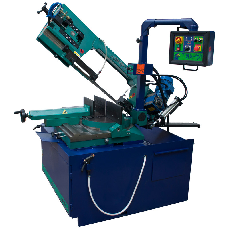 دستگاه اره نواری فولادبر صد صنعت مدل 400 دستگاه اره نواری فولادبر صد صنعت مدل 400