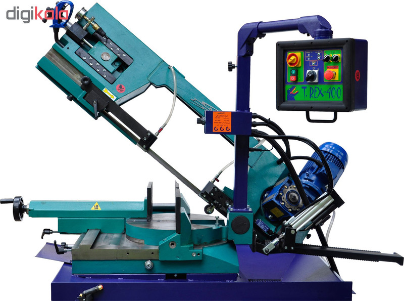 دستگاه اره نواری فولادبر صد صنعت مدل 400 دستگاه اره نواری فولادبر صد صنعت مدل 400