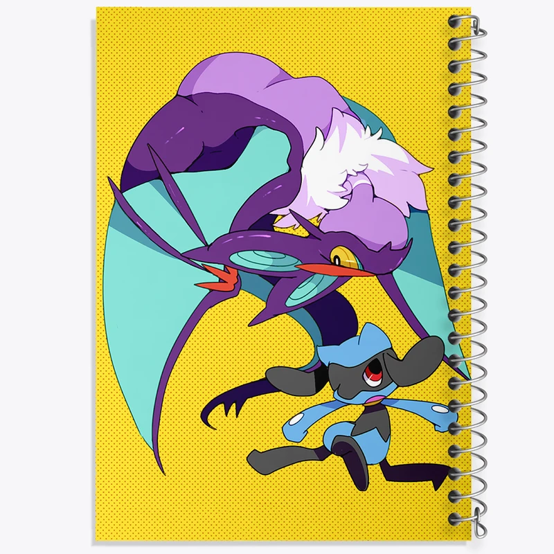 دفتر مشق 50 برگ خندالو طرح بازی پوکمون (pokemon) کد 32748