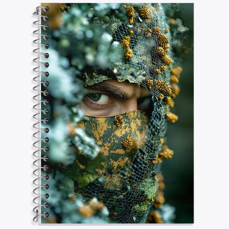 دفتر نت موسیقی 50 برگ خندالو طرح سرباز کد F7816