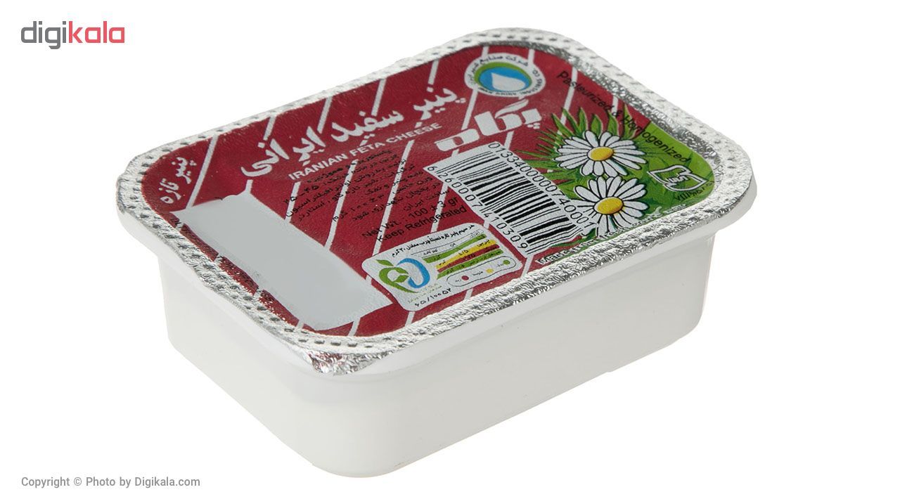 پنیر سفید ایرانی پگاه مقدار 100 گرم
